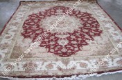 stock wool and silk tabriz persian rugs No.75 factory manufacturer